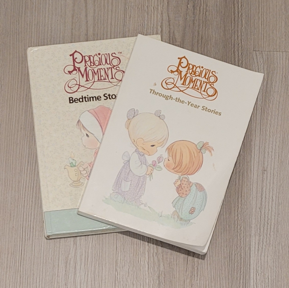 CLEARANCE Precious Moments Books,  Through the Years and Bedtime Stories